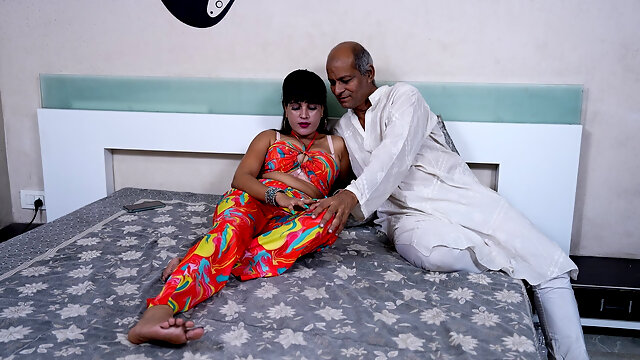 Indian Step Daughter Seduced Her Step Dad to Fuck Her