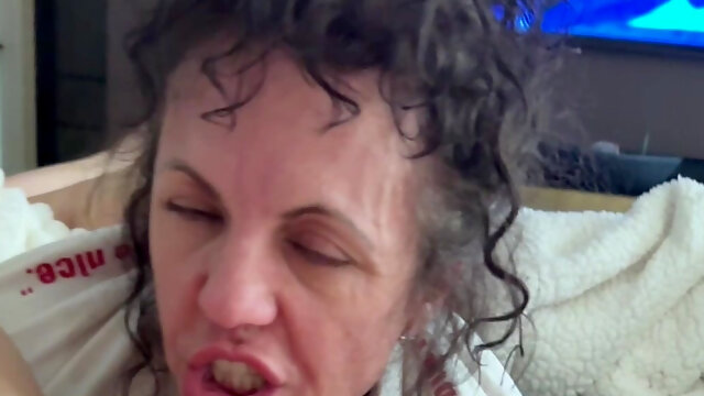 Stepmommy Licks Me and Sticks Her Clit in Me