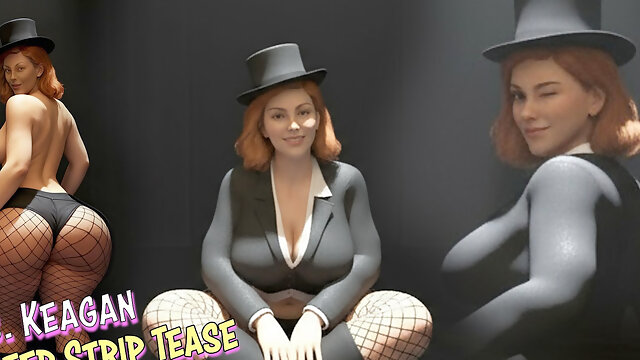 Mrs. Keagan Theater Strip Tease