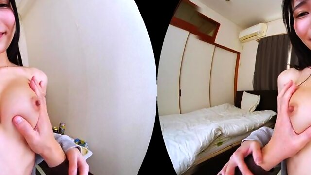 Delightful teen asian VR crazy sex clip