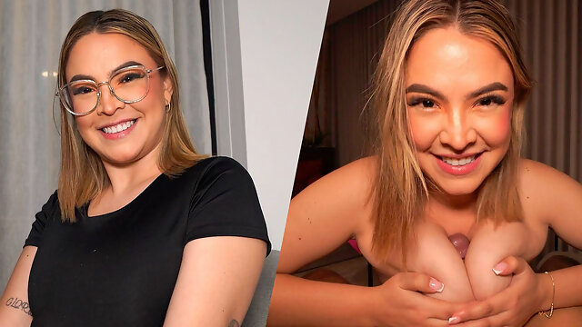 Student Fulfills Fantasy with His Busty Teacher After Private Lessons