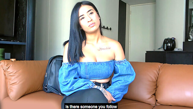 Hispanic mom goes all out on fake casting