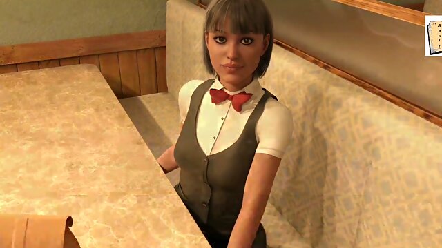 Animated adult fun with big booty and some steamy vaginal action