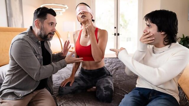 Hardcore double penetration with a gorgeous busty brunette Dana Vespoli