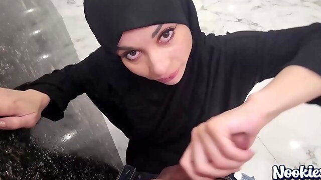 Sexy Busty Arab MILF Resorts To Her Secret Slutty Talents To Make Her Husband Forget About His GF