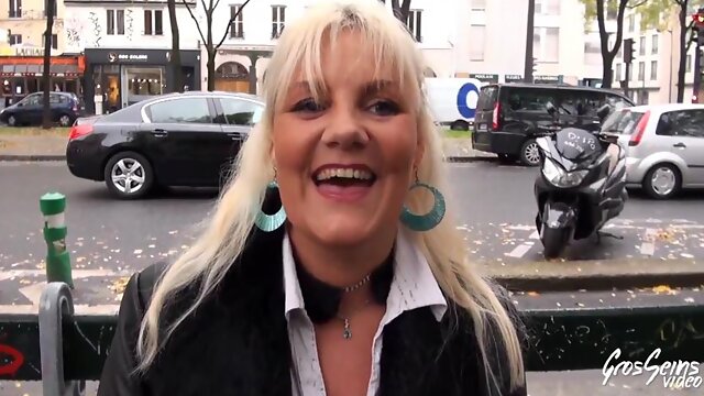 Ocane, generous cougar, lets herself be fucked with pleasure: Big Tits, Blowjob  Anal Porn