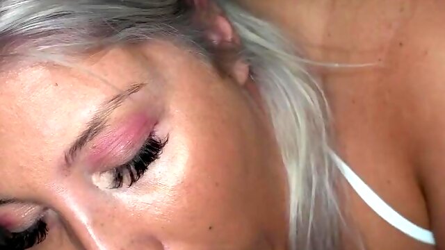 Kalis Blonde Passion in Wild Interracial Hardcore Heat