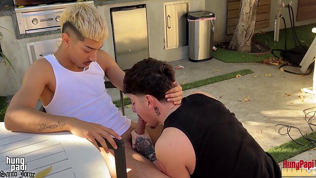 Jay Magnus, Jorge Blanco And Santo Jorge - Latin Thug Takes A Huge Uncut Cock Hung Papi