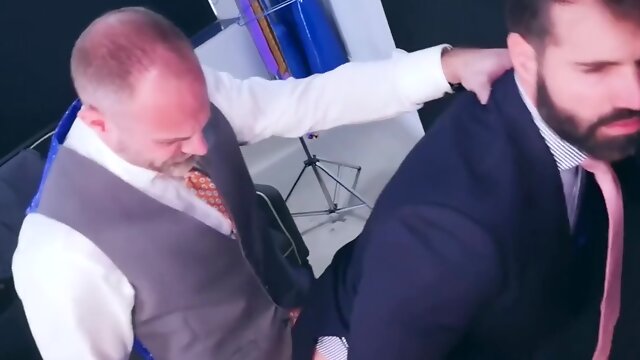 Suited Tests New Model D Dan With Intense Ass Pumping - Dani Robles