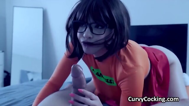 Big Boobed Velma Throats & Rides Freds Prick