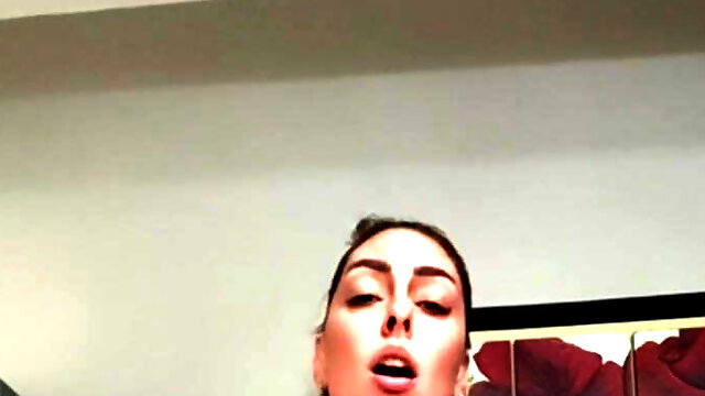 Busty 43yo Chubby MILF Rides Dildo with Passionate Moans