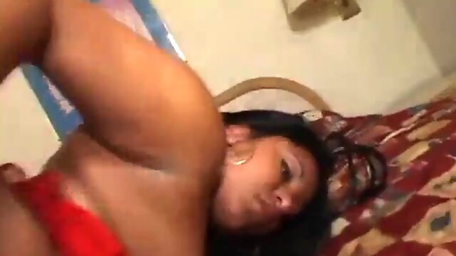 Flirts red lingerie makes him super hard: Blowjob, Hardcore  Brunette Porn