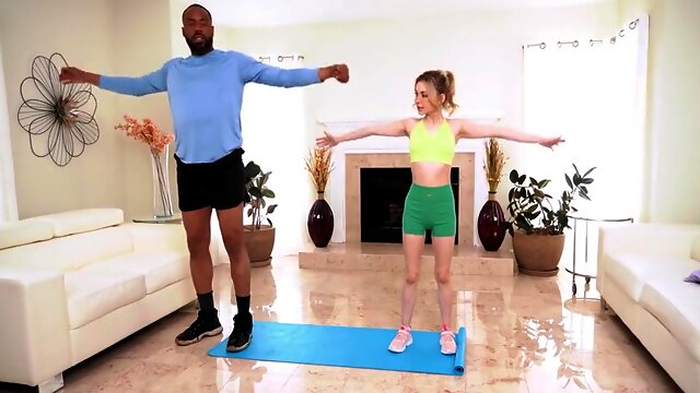 Cute Tiny Blonde Demi & Bbc