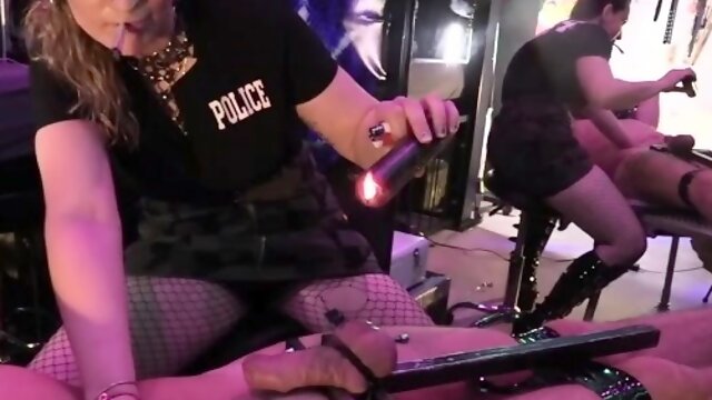 Merciless punishment for pitiful slave in BDSM session