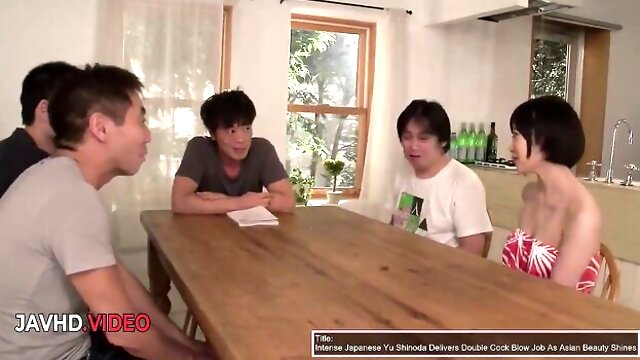 Jav HD featuring Yu Shinoda and Rins g cock action