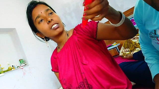 Stepbrother Got His Stepsister a Machine to Cut Ladyfinger