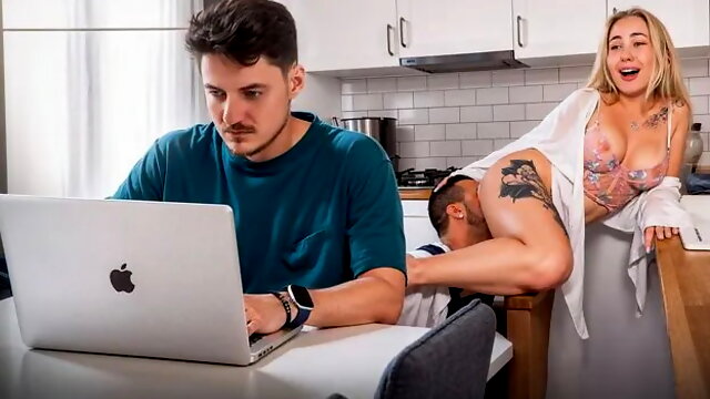 Husband is Out: Time to Fuck a Stranger Plumber