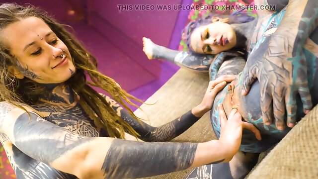 Lesbisch Anal Faust Tief