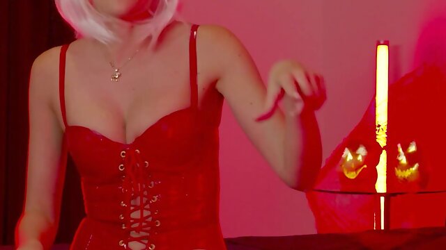 Dissolute Honey Stacy Cruz Wails With Sensation During Halloween Costume play ORAL In Full HD