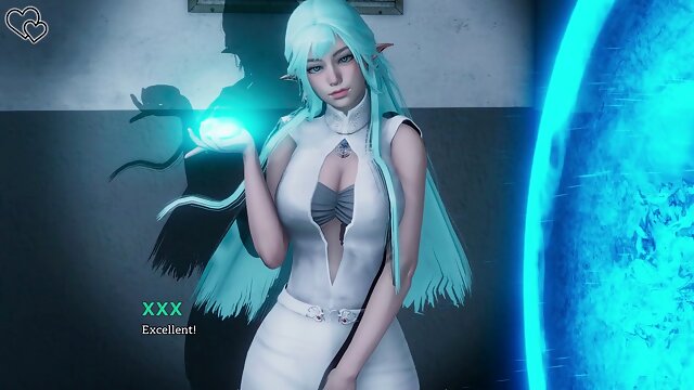 Interactive adult visual novel gameplay with a POV twist