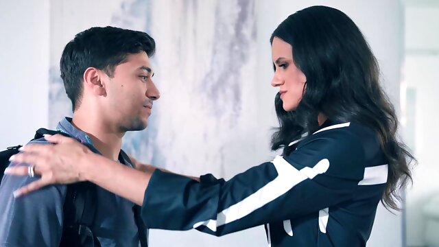 A couple, Penny Barber and Max Fills, enjoys intimate moments every day.