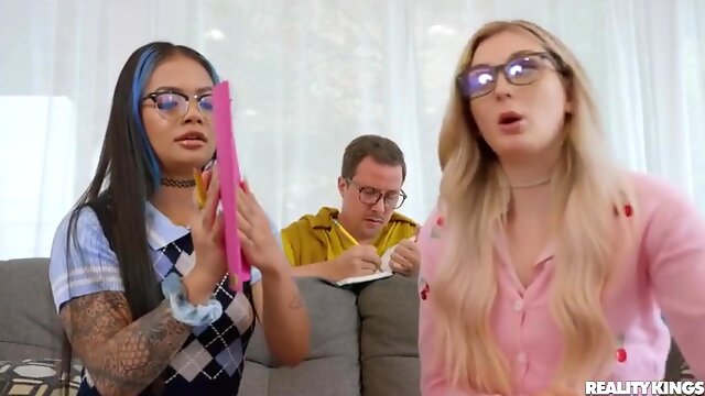 Paisley Paige, Charlotte Sins And Jessy Jones - Sins And Are Playing With The Dildos