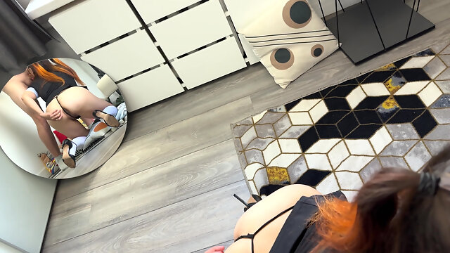 Feeling Super Naughty I Suck My Teachers Big Dick Hard After Intense Training