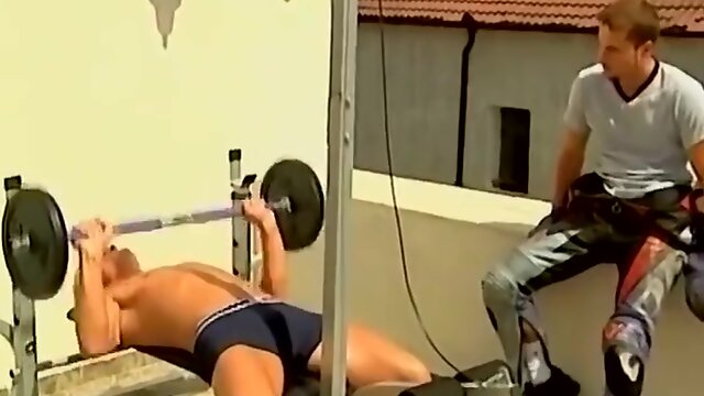 Gym Buddies Love Hat Uncut Cock!