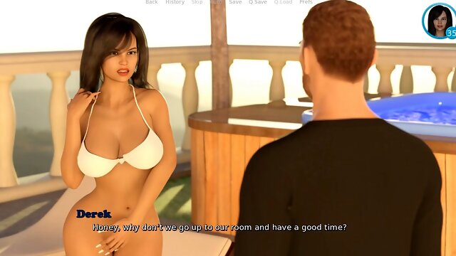 Uncensored hentai with an epic milf mom and big boobs