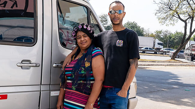 Extreme Fat Mature Anal Fucked While Driving