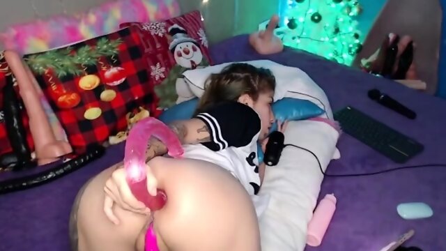 Hot teen lauryn may solo toying