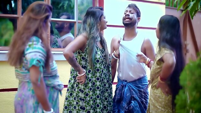 Three Horny Bhabhi Fucked By An Indian Dudhwala When Their Husband Not At Home ( Full Hindi Movie )