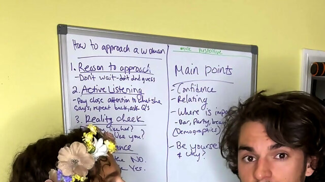 One of Our Amazing Fans Asked Us to Make a Video About How to Approach a Woman! so Heres the Female and Male Perspective Shared