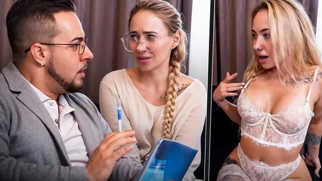 Turned Shy Girl into a Naughty Slut - the Therapy Went Fine!