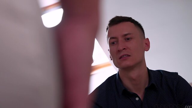 Huge Creampie For Submissive MILF