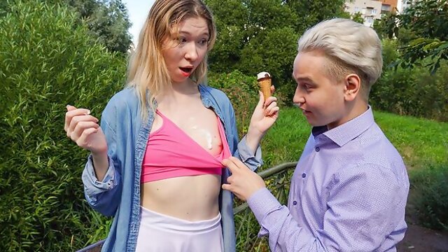 Cute Mia Murkovskis big ass action