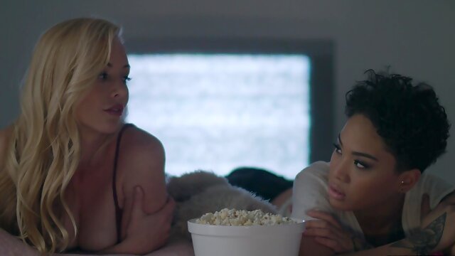 Mick Blue fucked tattooed ebony Honey Gold hard.