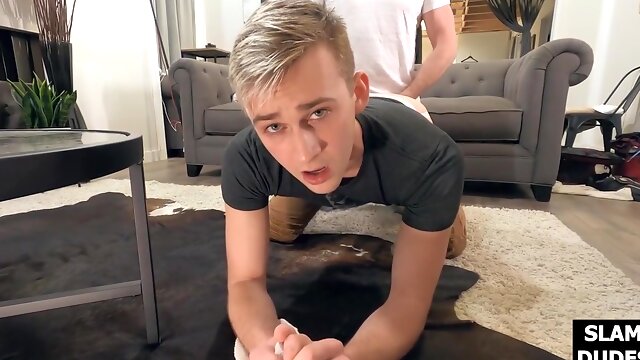 Disrespecting Blonde Stepson Taught A Lesson And Fucked With Braxton Hill And Pierce Paris