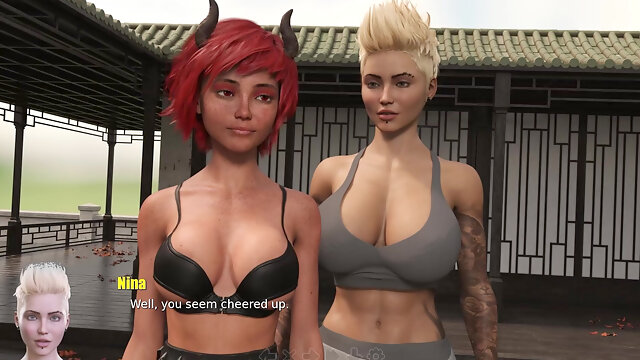 Redhead MILF with Giant Tits Gets Banged - Adored by the Devile #8 - 3D XXX Game