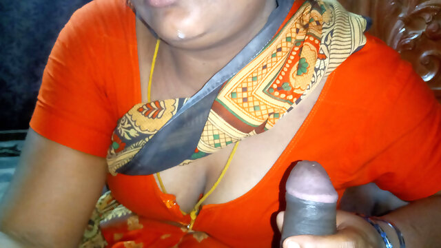 Indian Village Aunty Very Hot Blowjob