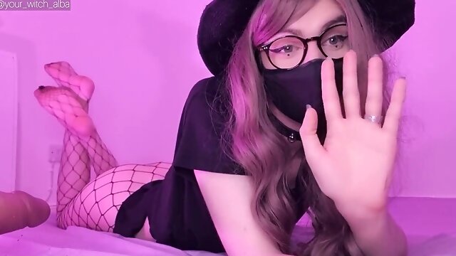 Cum Toy Compilation, Small Tits, Shemale, Solo, Alba