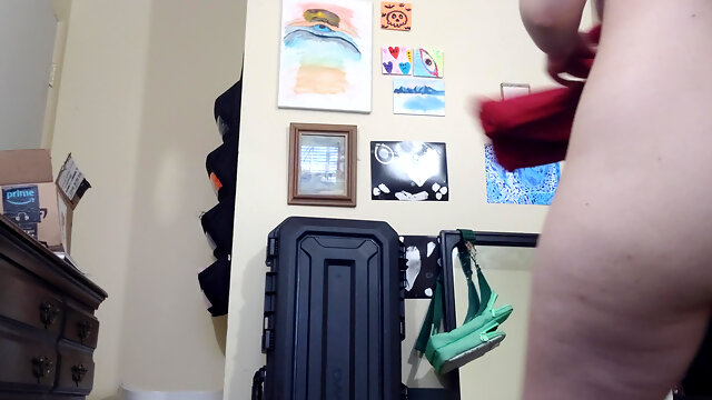 Trying on All My Skirts