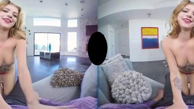 VR - Blonde in Heels Riding: Blowjob, Babe  Pov Porn