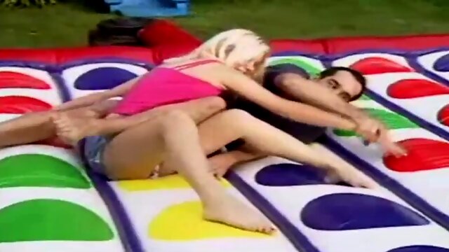 Misty parks and Corai are playing twister with kyle: Blowjob, Babe  Cumshot Porn