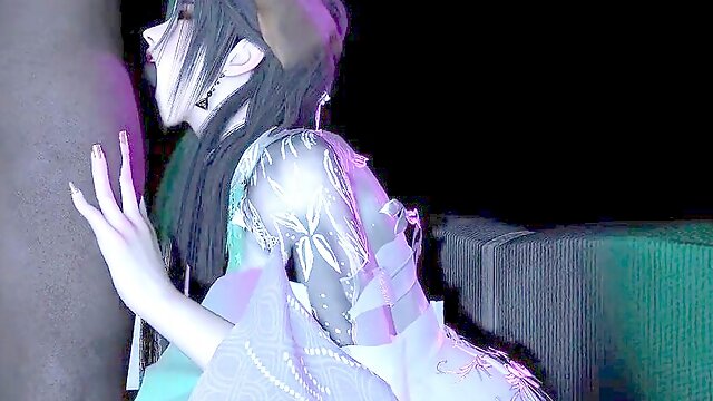 All the curves, All in maneuverability - three dimensional Hentai Animation