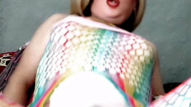 Big Tits Crossdresser, Shemale, Fishnet, Femboy, Sissy