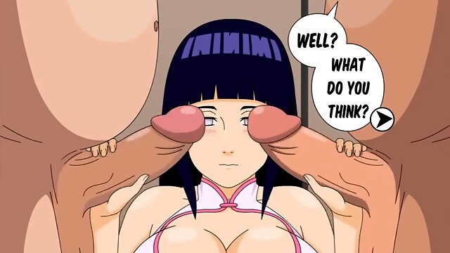 Hinatas destiny in this wild hentai adventure