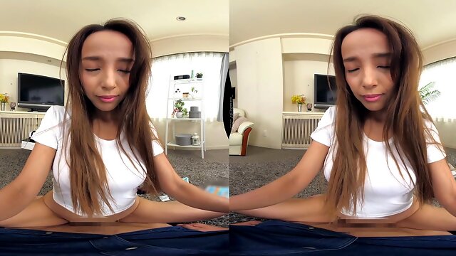 Japanese Milf in VR POV for Sultry Sensual Play