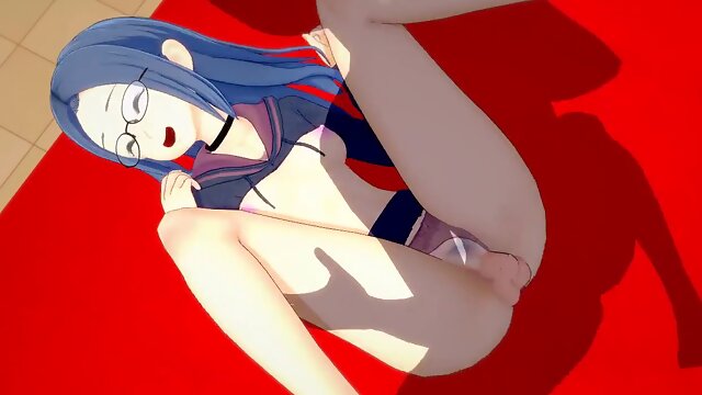 Ursula Callistis from Little Witch Academia in a wild 3D hentai adventure