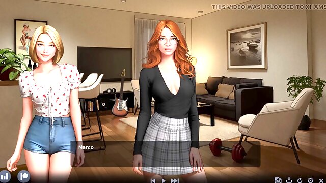 Busty anime mom Misskitty2k in a wild cartoon fantasy